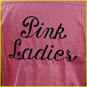 Ladies grease logo pink Girls Pink