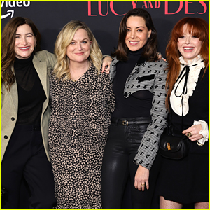 Amy Poehler Gets Support From Her Famous Pals at 'Lucy & Desi' Premiere
