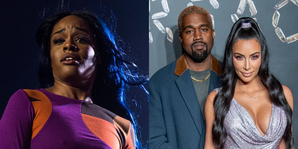 Azealia Banks Weighs In on Kanye West's Public Battle With Kim Kardashian, Calls Him 'An Abusive Psychopath' | Azealia Banks, Kanye West, Kim Kardashian - Vimarsana News
