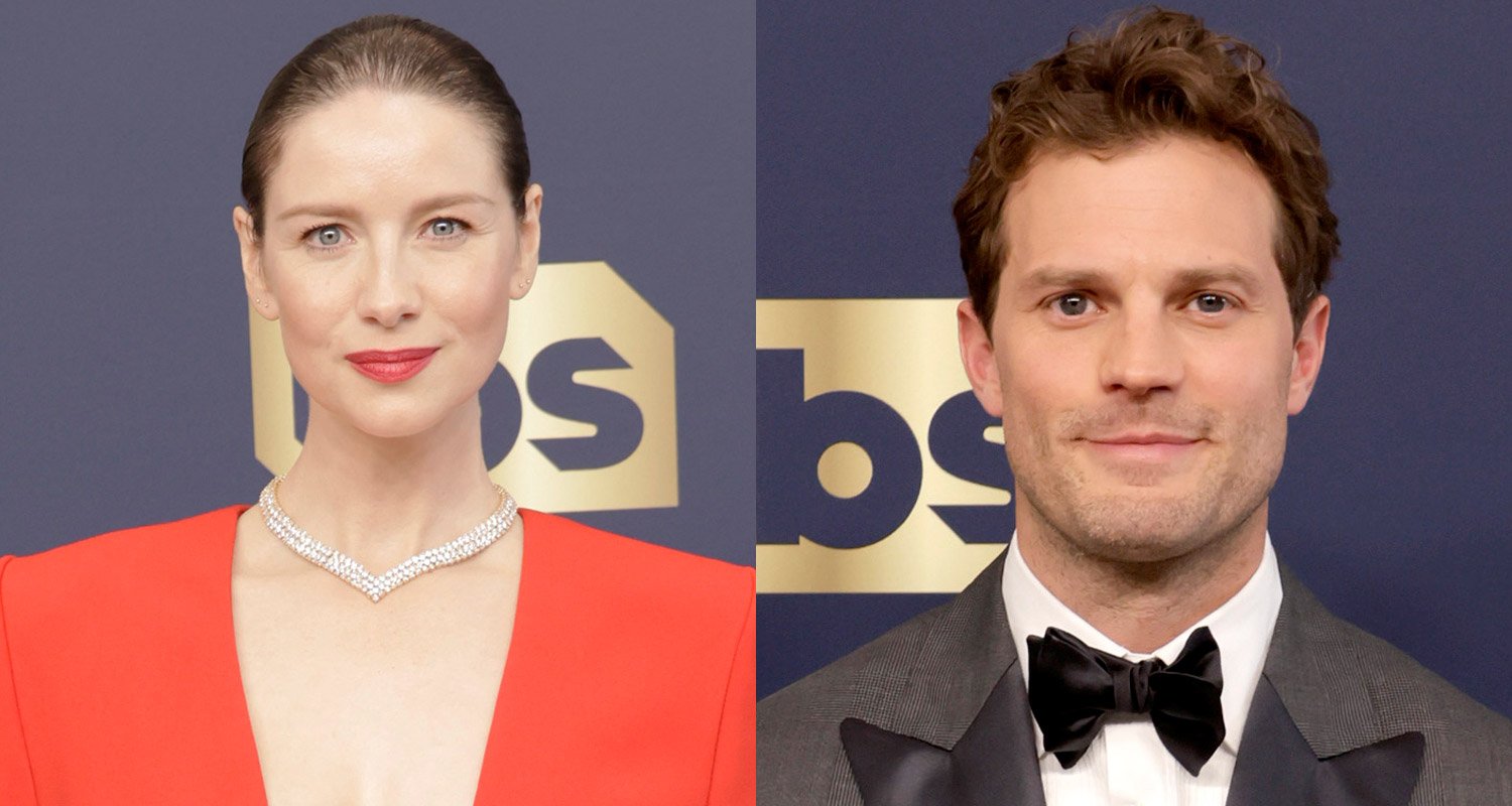 Caitriona Balfe & Jamie Dornan Represent 'Belfast' at SAG Awards 2022