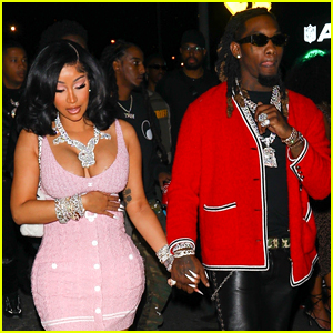 Cardi B Showered in Roses & Chanel Bags From Offset For Valentine's Day