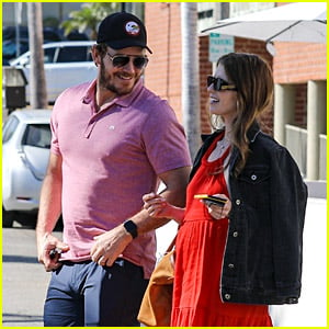 Chris Pratt Spotted on Another Valentine's Day Date with Pregnant Wife Katherine Schwarzenegger!