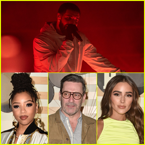 Drake Performs at Homecoming Weekend Event Featuring Chloe Bailey, Jon Hamm, Olivia Culpo & Many More Stars