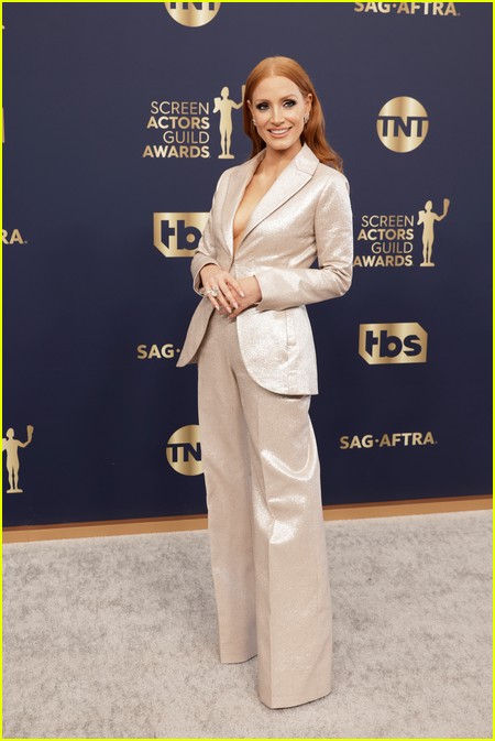 Jessica Chastain at SAG Awards 2022