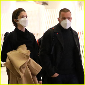 Ewan McGregor Spotted Leaving L.A. with Girlfriend Mary Elizabeth Winstead Ahead of Super Bowl 2022