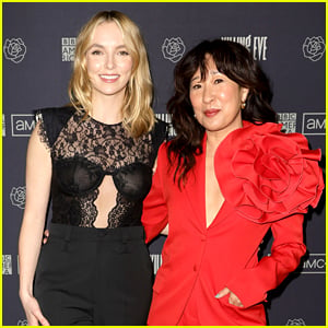 Jodie Comer Joins Sandra Oh at 'Killing Eve's Final Season Photo Call in LA