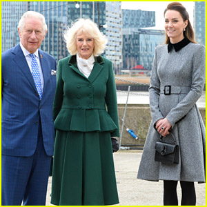 Duchess Kate Middleton Does a Rare Royal Visit with Her In-Laws Sans Prince William!