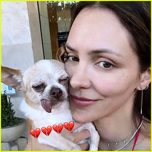 Katharine McPhee Mourns the Death of Her Rescue Dog Wilma
