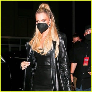 Khloe Kardashian Arrives at Justin Bieber's Afterparty in L.A.