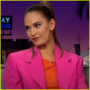Lily James Dishes What It Was Like Donning Pamela Anderson's Iconic Red Swimsuit From 'Baywatch'