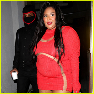Lizzo Steps Out With Masked Man For Valentine's Day Date Night