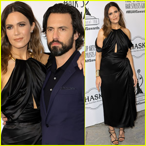 Mandy Moore & Milo Ventimiglia Step Out for Make-Up Artists & Hair Stylists Guild Awards 2022