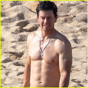 Mark Wahlberg Shows Off His Fit Physique Going Shirtless in Cabo (Photos)