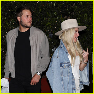 Rams Quarterback Matthew Stafford & Wife Kelly Spotted on Pre-Super Bowl Date in L.A.
