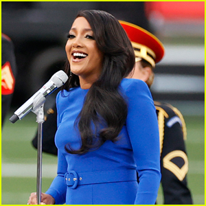 Mickey Guyton Delivers Amazing Rendition of National Anthem at Super Bowl 2022