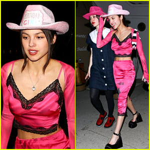 Olivia Rodrigo Dresses as a Sexy Cowgirl at 19th Birthday Party with BFF Iris Apatow