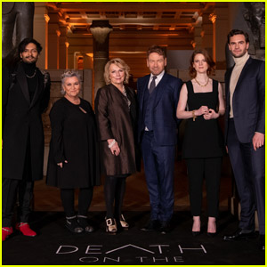 The Stars of 'Death on the Nile' Celebrate the New Movie at Private Screening