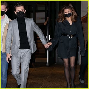 Tom Holland Holds Hands With Zendaya While Heading To An Event in NYC