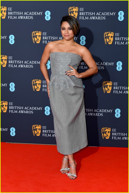 Ariana DeBose at the BAFTAs Nominees Reception