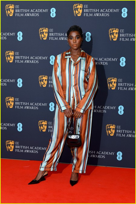 Lashana Lynch at the BAFTAs Nominees Reception