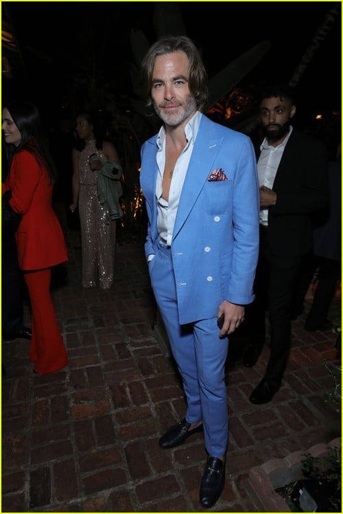 Chris Pine at the CAA Pre-Oscars Party
