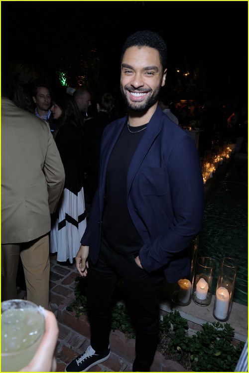Regé-Jean Page at the CAA Pre-Oscars Party