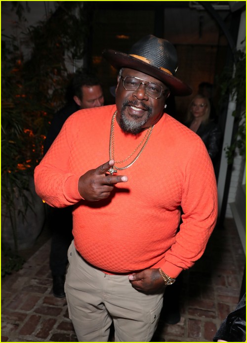 Cedric the Entertainer at the CAA Pre-Oscars Party
