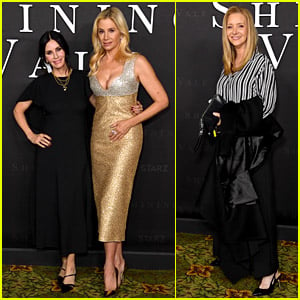 Courteney Cox & Mira Sorvino Get Support from Lisa Kudrow at 'Shining Vale' Premiere!