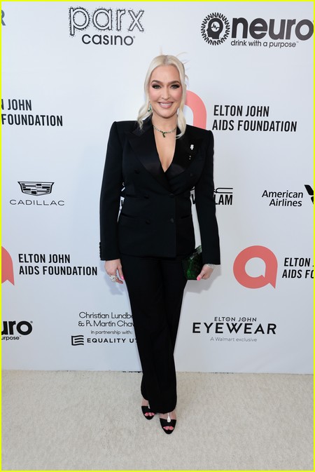 Erika Jayne at the Elton John Oscar Party 2022