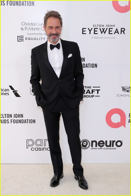 Eric McCormack at the Elton John Oscar Party 2022
