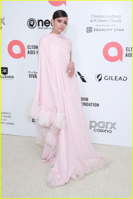 Sofia Carson at the Elton John Oscar Party 2022