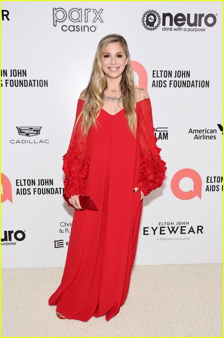 Christina Perri at the Elton John Oscar Party 2022