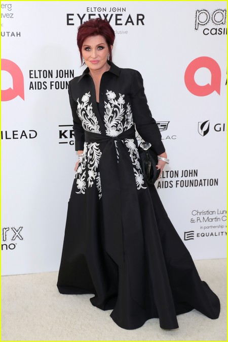 Sharon Osbourne at the Elton John Oscar Party 2022