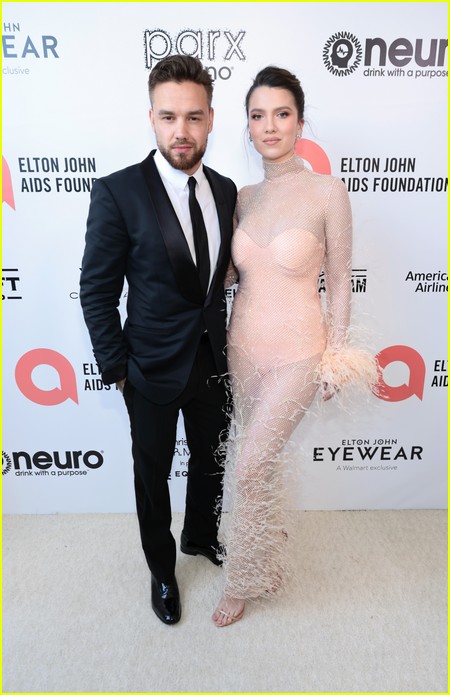 Liam Payne, Maya Henry at the Elton John Oscar Party 2022