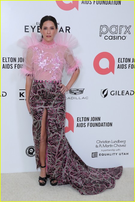 Jackie Tohn at the Elton John Oscar Party 2022