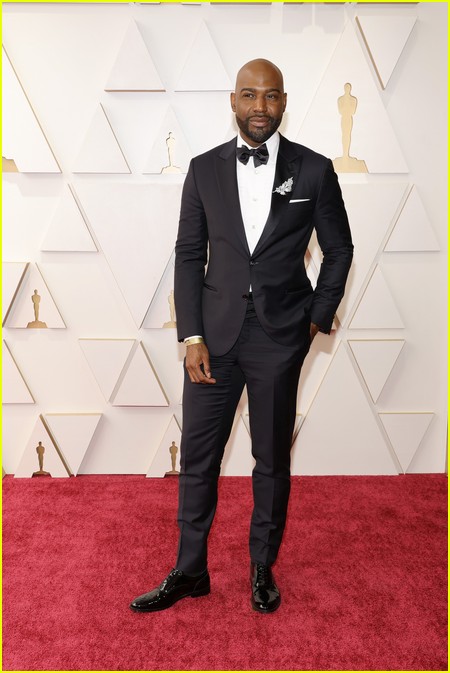Karamo Brown on the Oscars 2022 red carpet