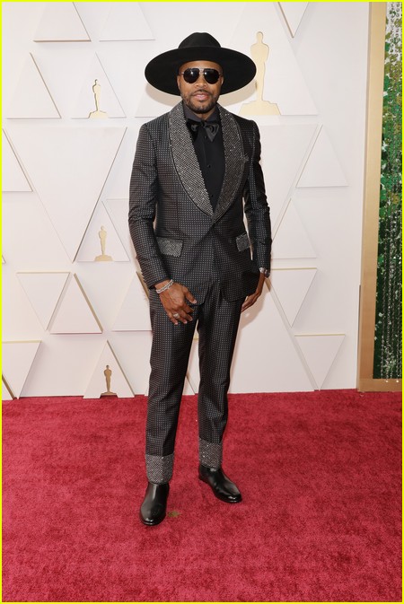 DJ D-Nice on the Oscars 2022 red carpet