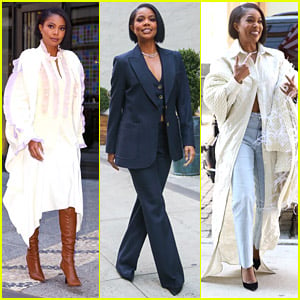 Gabrielle Union – Looks fashionable while checking out of The