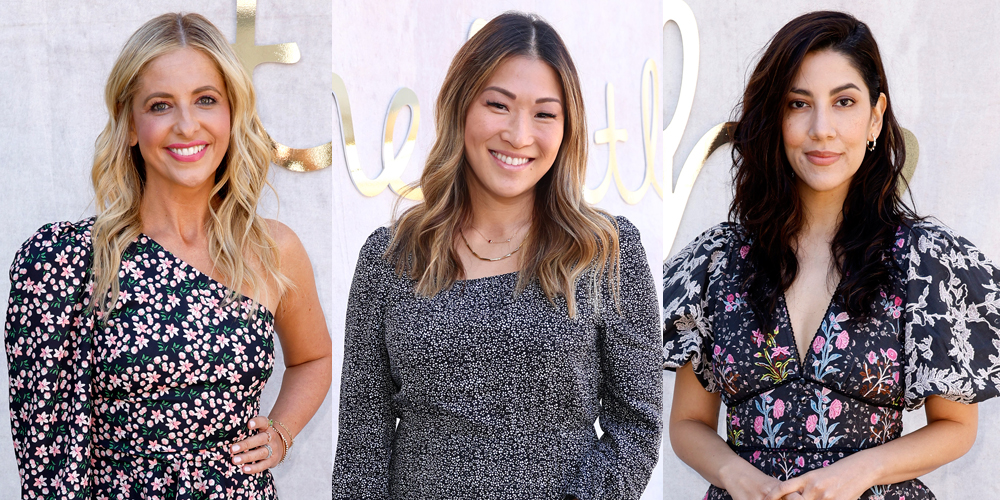 Pregnant Jenna Ushkowitz Shows Off Her Baby Bump at International Women