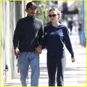 Lily-Rose Depp & Boyfriend Yassine Stein Hold Hands During a Day Out in L.A.