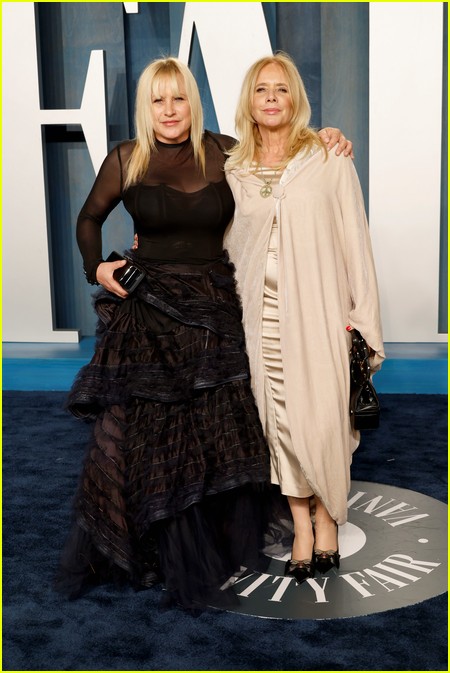 Patricia Arquette, Rosanna Arquette at the Vanity Fair Oscar Party 2022