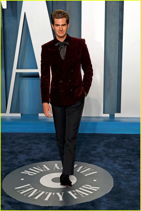 Andrew Garfield at the Vanity Fair Oscar Party 2022