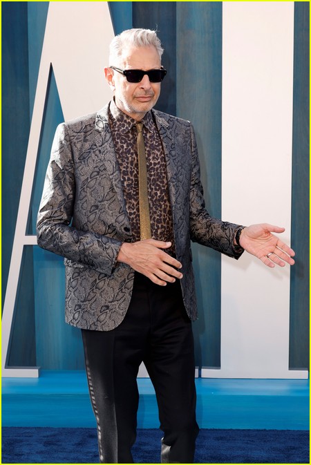 Jeff Goldblum at the Vanity Fair Oscar Party 2022