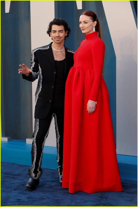 Joe Jonas, Sophie Turner at the Vanity Fair Oscar Party 2022