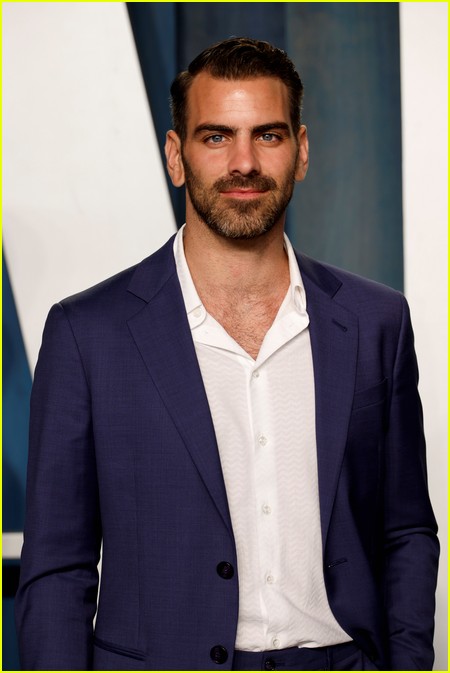 Nyle DiMarco at the Vanity Fair Oscar Party 2022