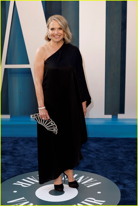 Katie Couric at the Vanity Fair Oscar Party 2022