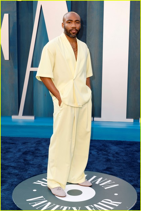 Donald Glover at the Vanity Fair Oscar Party 2022