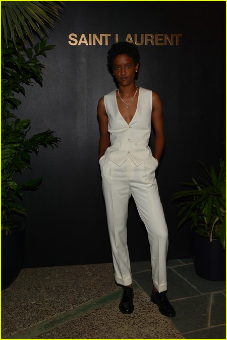 Syd at the Saint Laurent Pre-Oscars Party