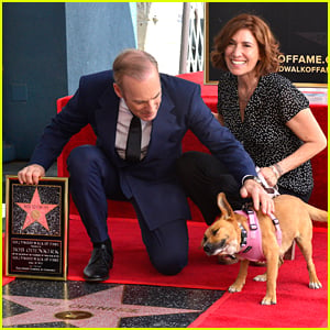 Bob Odenkirk Gets Star on Hollywood Walk of Fame, Brings His Dog to Ceremony!