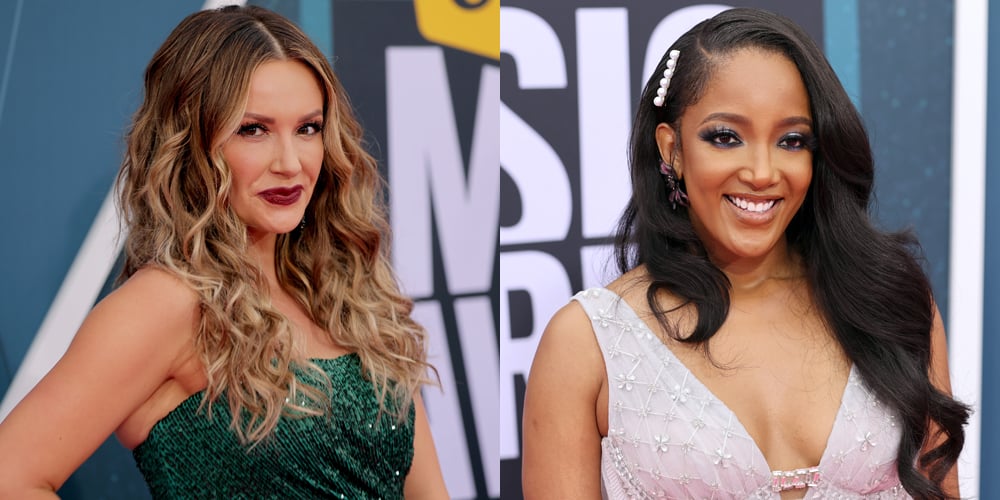 Carly Pearce & Mickey Guyton Hit The CMT Music Awards Pink Carpet Ahead of Their Performances! | 2022 cmt awards, Carly Pearce, cmt awards, Lainey Wilson, Mickey Guyton - Vimarsana News